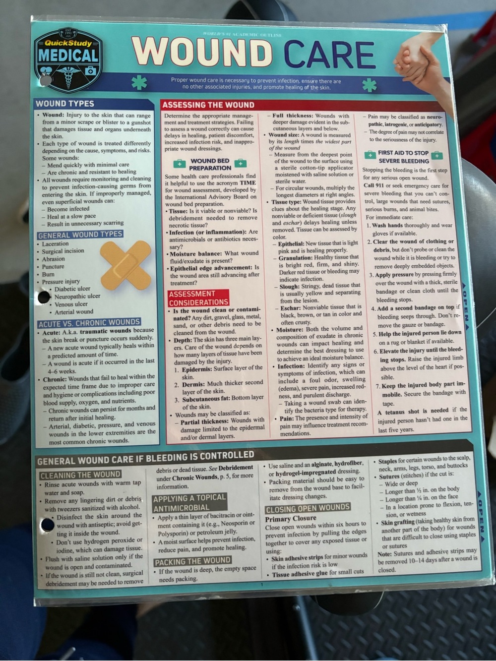wound care pamphlet NEW